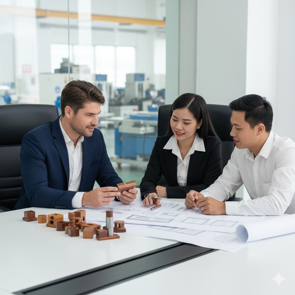 positive business meeting